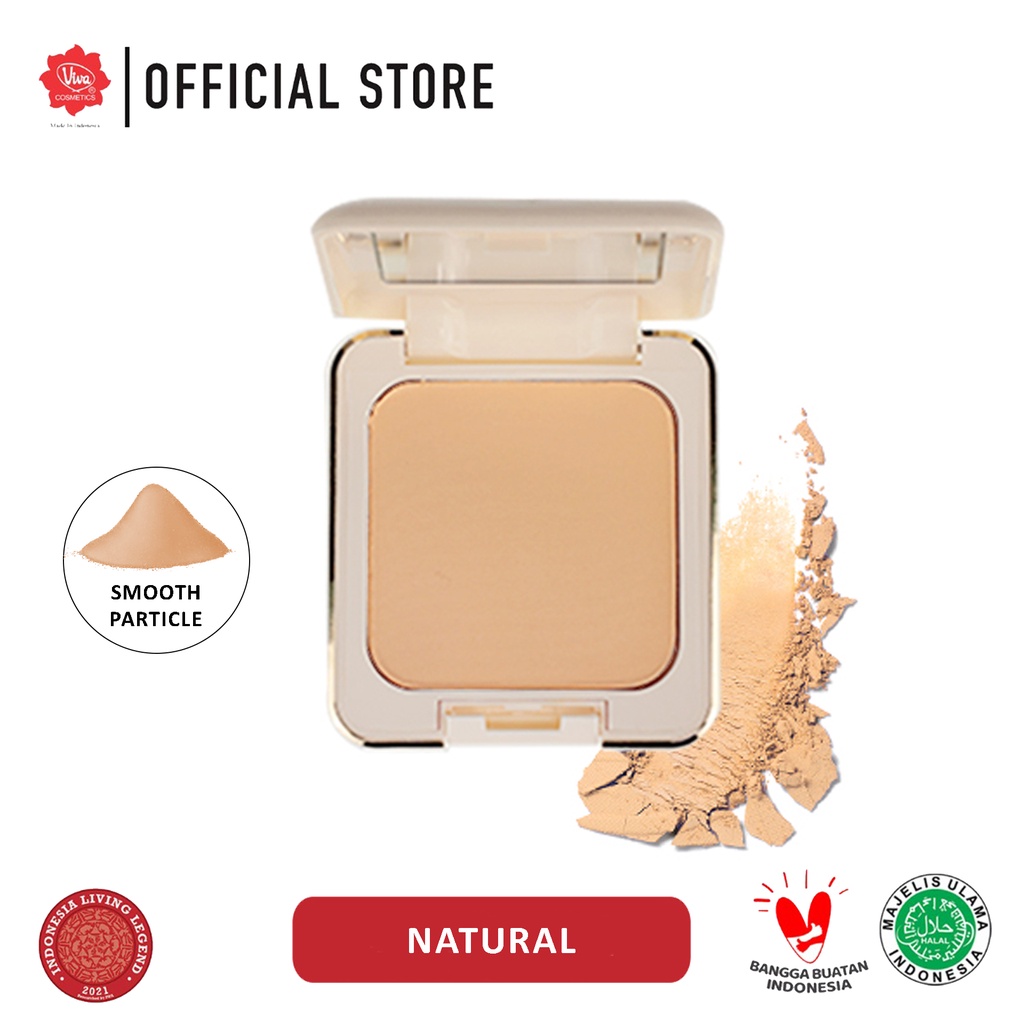 Viva Queen Compact Powder FULL SIZE 12gr - Natural