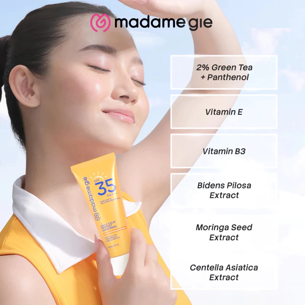 Madame Gie Daily Calm Protect Sunscreen SPF35 PA+++ 50ml
