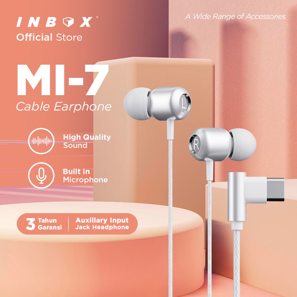 Inbox Earphone MI-7 (Type C)