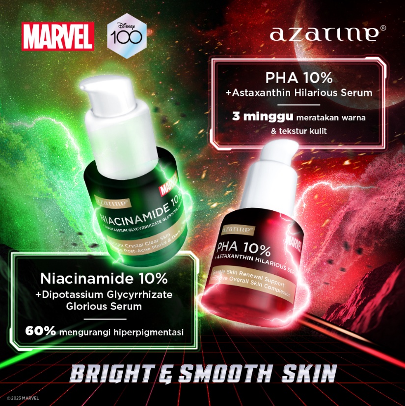 Azarine x Marvel Niacinamide 10% + Dipotassium Glycyrrhizate Glorious Serum 20ml *