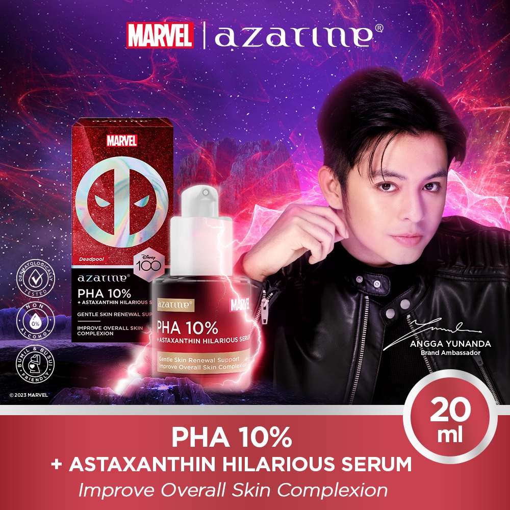 Azarine x Marvel PHA 10% + Astaxanthin Hilarious Serum 20ml *