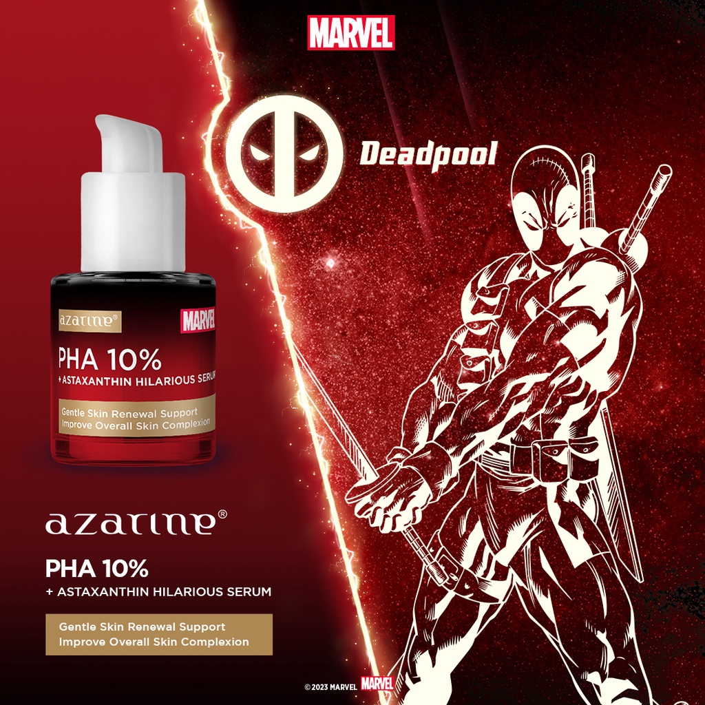 Azarine x Marvel PHA 10% + Astaxanthin Hilarious Serum 20ml *