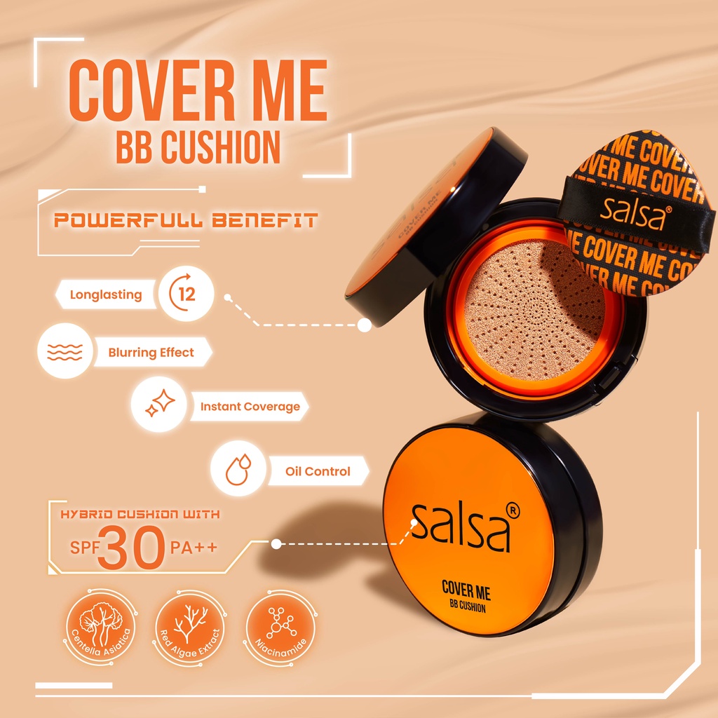 Salsa Cover Me BB Cushion - Ivory