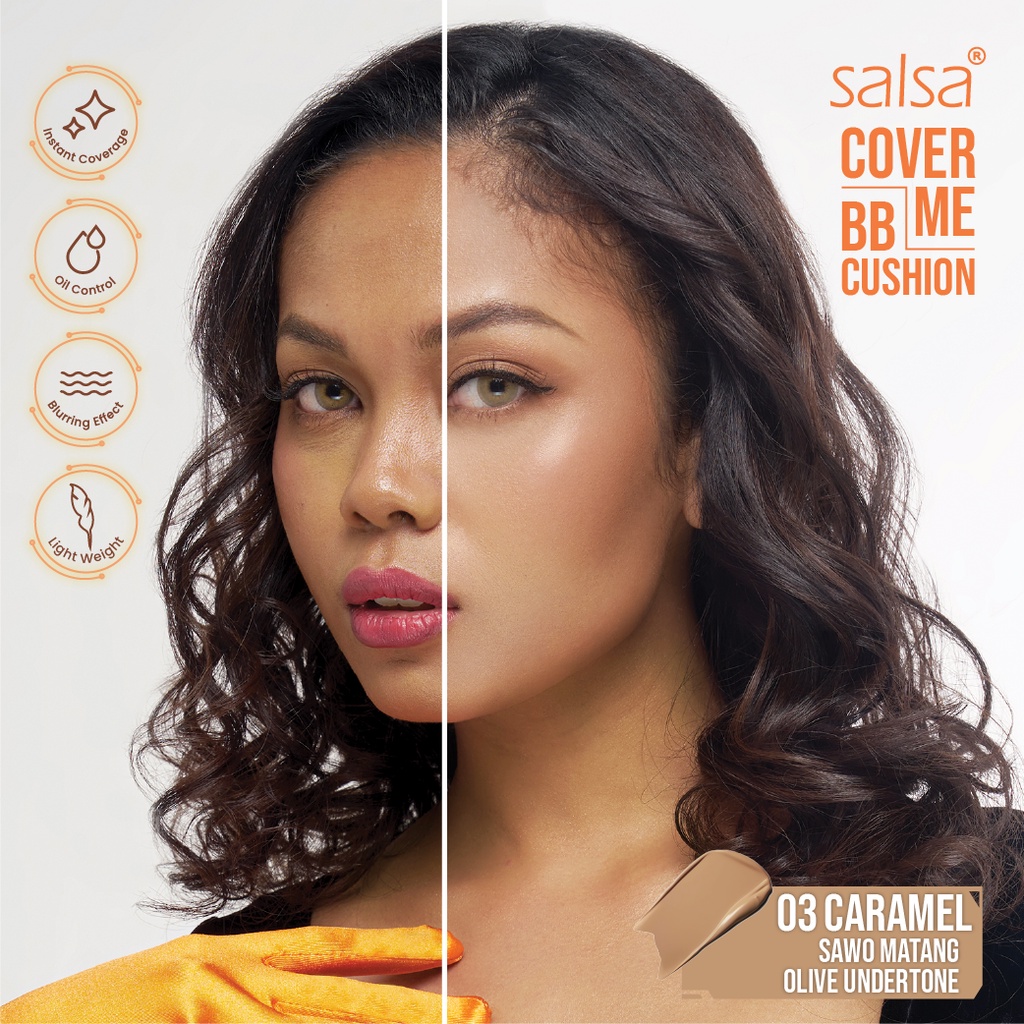 Salsa Cover Me BB Cushion - Caramel Salsa Cover Me BB Cushion - Caramel