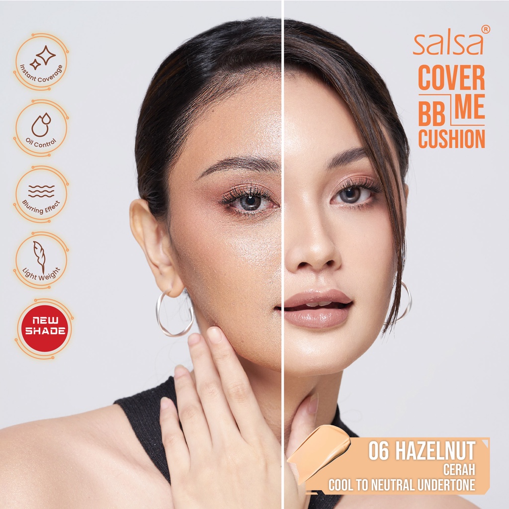 Salsa Cover Me BB Cushion - Hazelnut Salsa Cover Me BB Cushion - Hazelnut