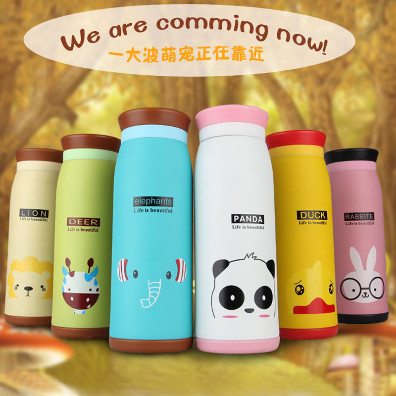 Termos Animal 500mL - Botol Minum Tahan Panas & Dingin