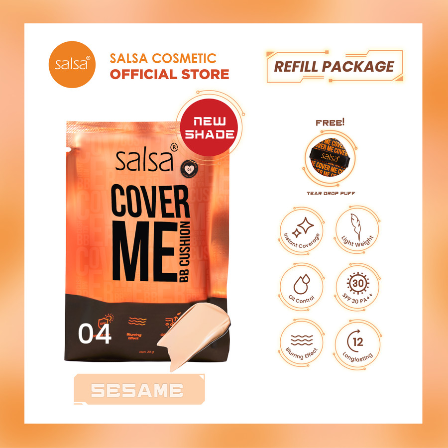 Salsa Cover Me BB Cushion REFILL - Sesame Salsa Cover Me BB Cushion REFILL - Sesame