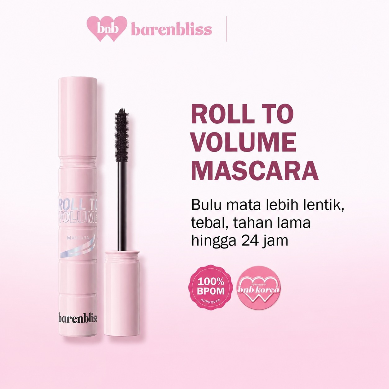 BNB Barenbliss Roll To Volume Mascara 8gr