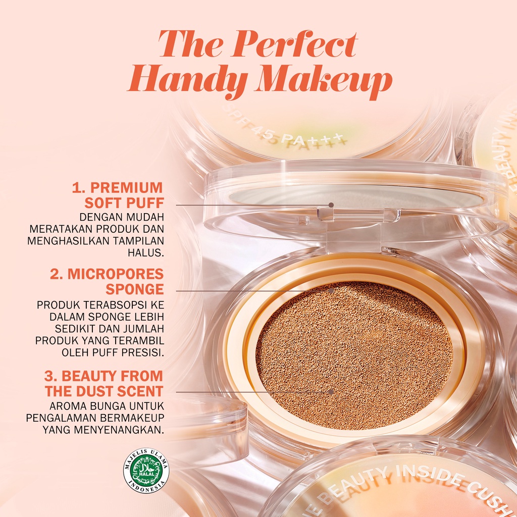 BNB Barenbliss True Beauty Inside Cushion 12gr REFILL - 001 Porcelain Summer Nectar