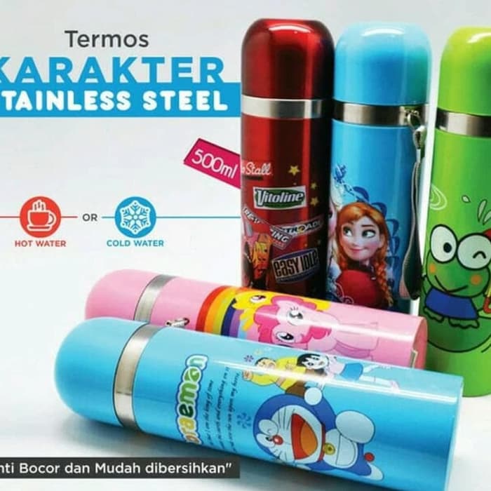 Termos Karakter 500mL - Botol Minum Tahan Panas & DIngin