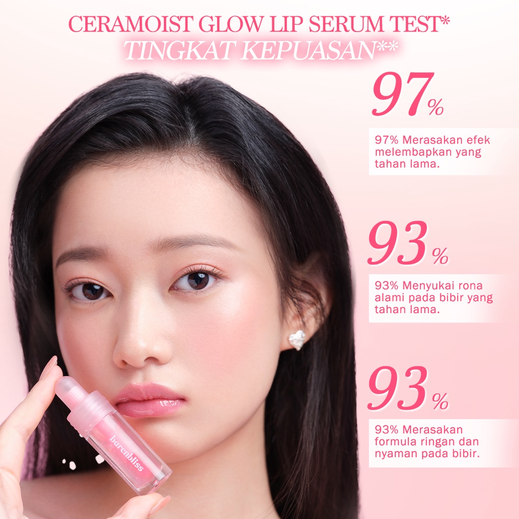 BNB Barenbliss Ceramoist Glow Lip Serum 3.5gr