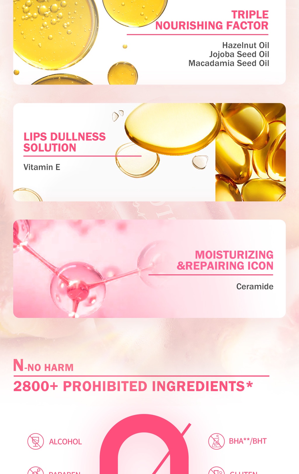 BNB Barenbliss Ceramoist Glow Lip Serum 3.5gr