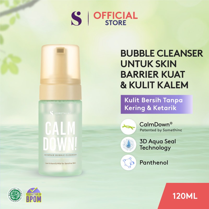 Somethinc Calm Down Skinpair Bubble Cleanser 120ml Somethinc Calm Down Skinpair Bubble Cleanser 120ml