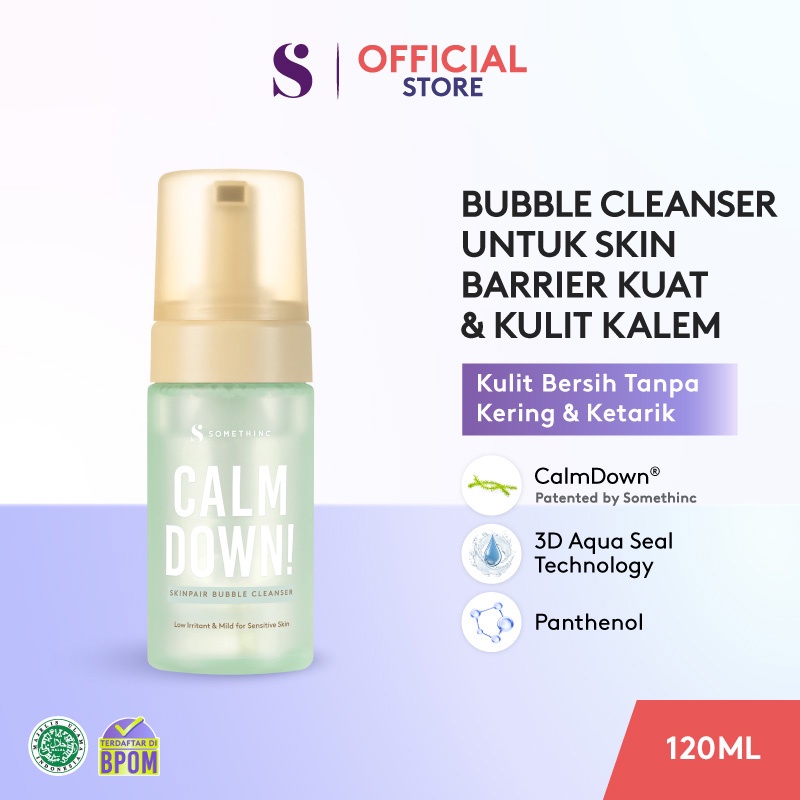 Somethinc Calm Down Skinpair Bubble Cleanser 120ml