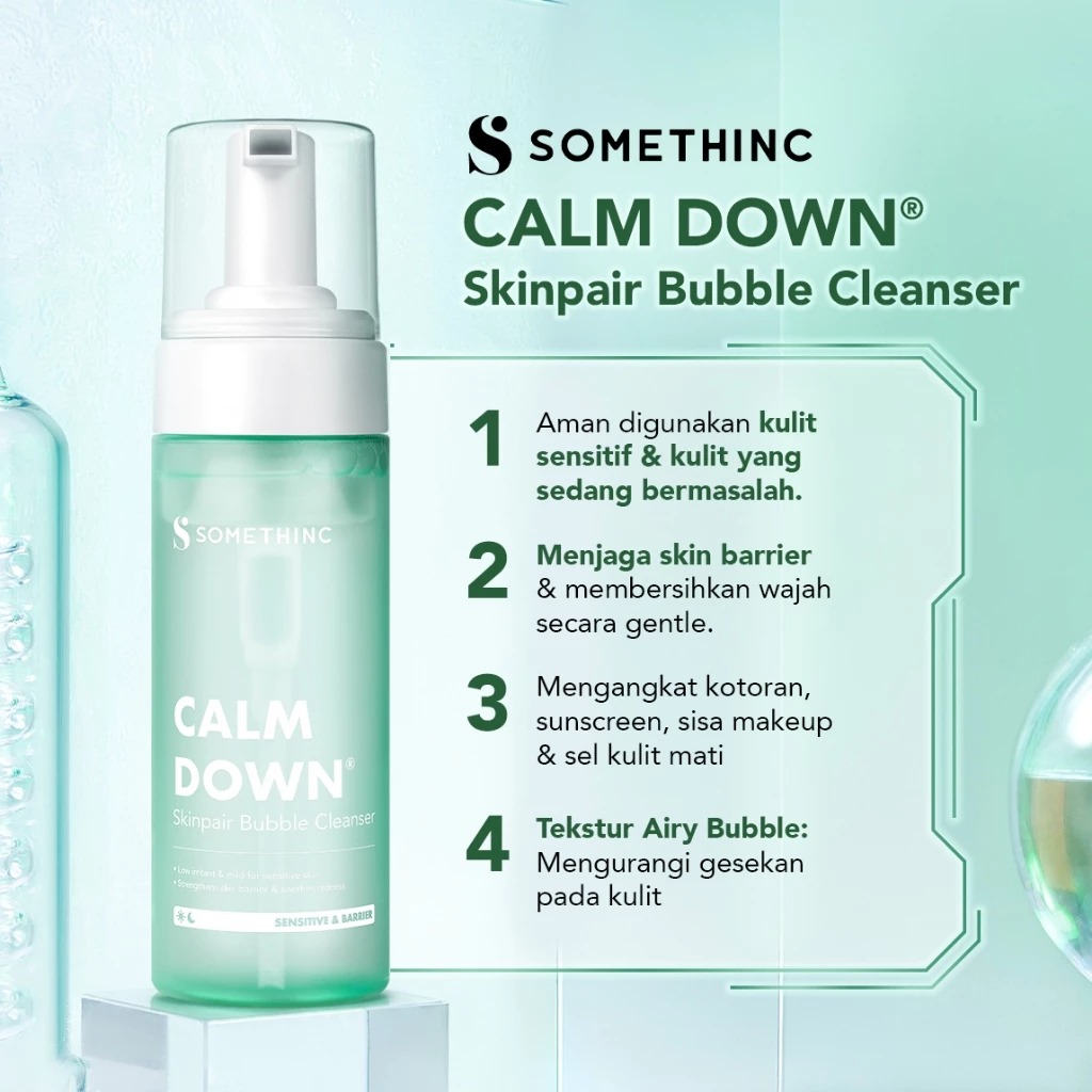 Somethinc Calm Down Skinpair Bubble Cleanser 150ml