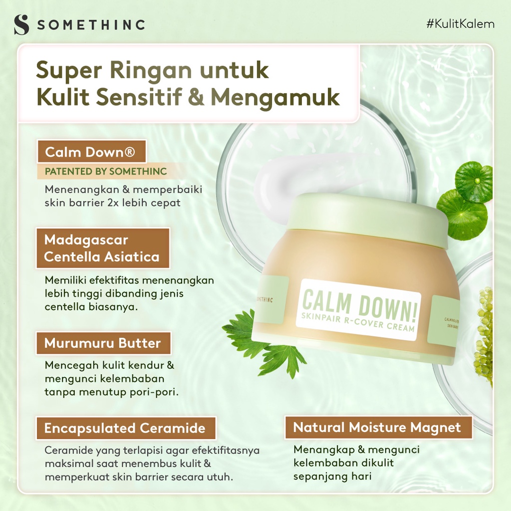 Somethinc Calm Down Skinpair R-Cover Cream 30gr