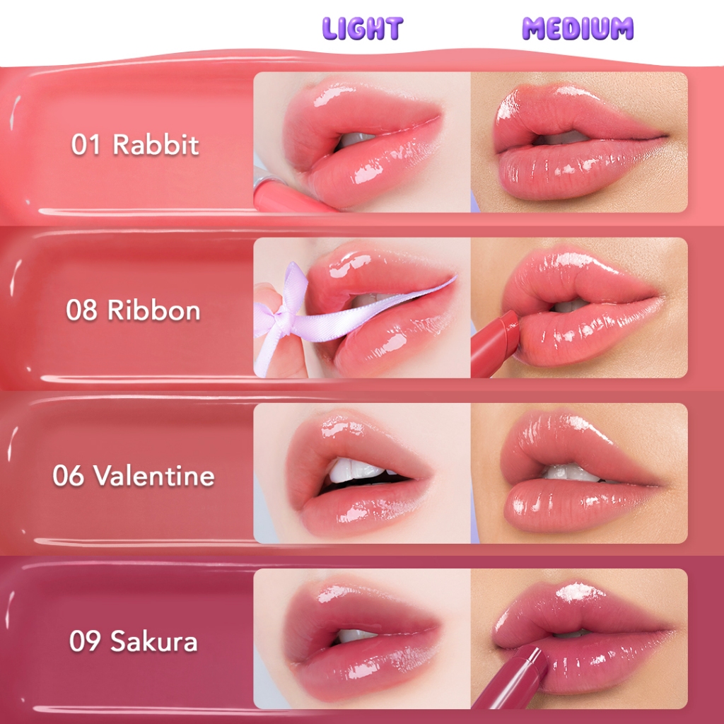 Somethinc Ceraplump Tinted Lip Balm SPF25 PA++++ 2gr - 15 Petal