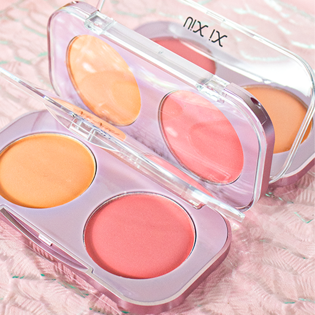 Xi Xiu Powder Blush 2in1 - D Carolline & Pink