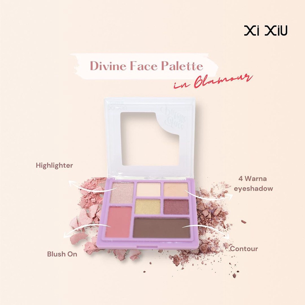 Xi Xiu Divine Palette - 02 Glamour Xi Xiu Divine Palette - 02 Glamour