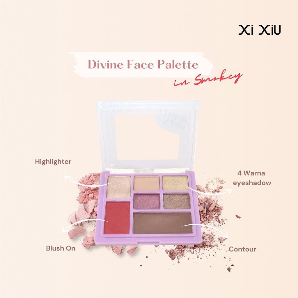 Xi Xiu Divine Palette - 03 Smokey Xi Xiu Divine Palette - 03 Smokey