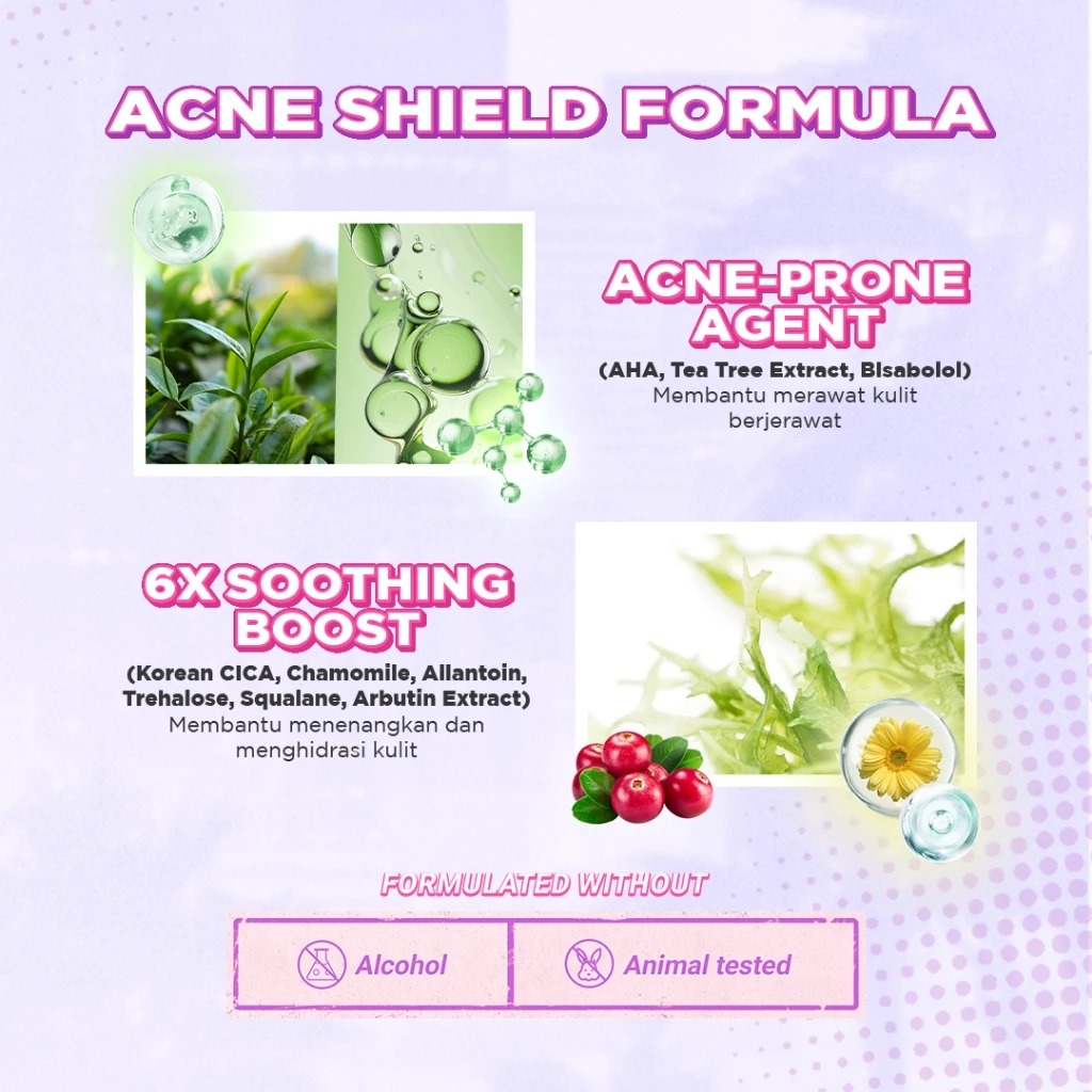 Dazzle Me Get a Grip! Makeup Setting Spray Acne Soothing 60ml (TOSCA)