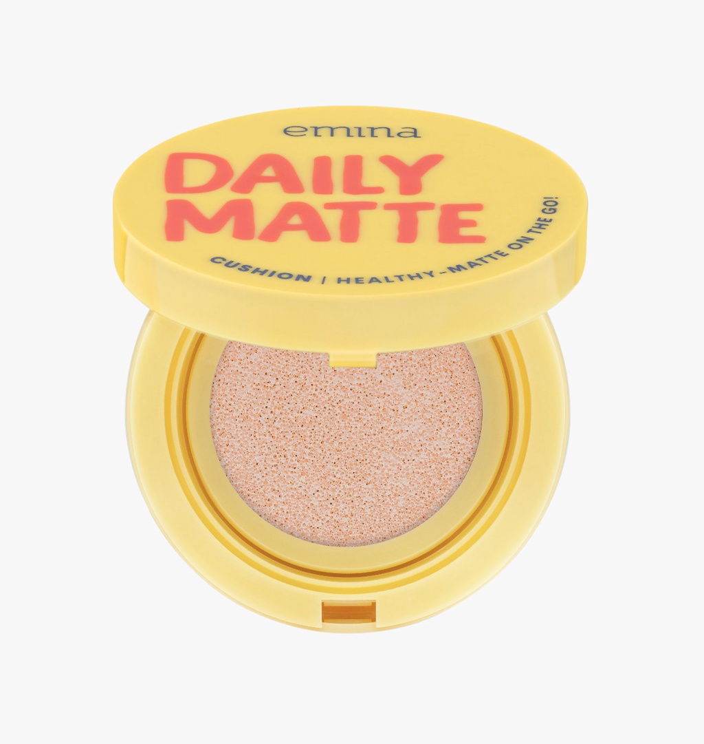 Emina Daily Matte Cushion SPF25 PA++ 15gr - W04 Mocca