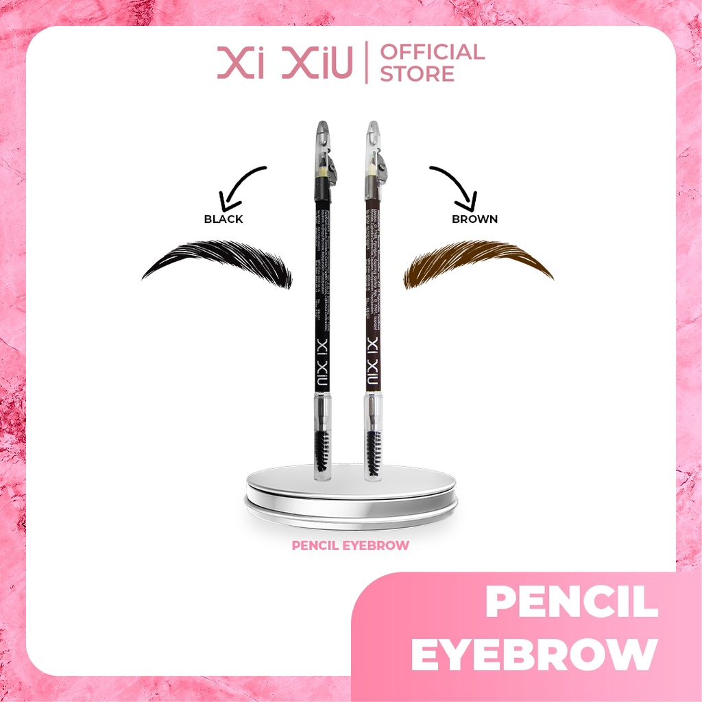 Xi Xiu Eyebrow Pencil Black