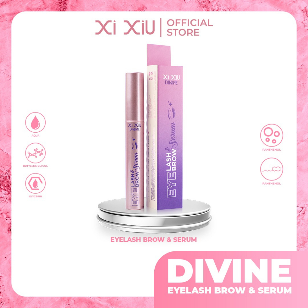 Xi Xiu Divine Eyelash & Eyebrow Serum 3ml Xi Xiu Divine Eyelash & Eyebrow Serum 3ml