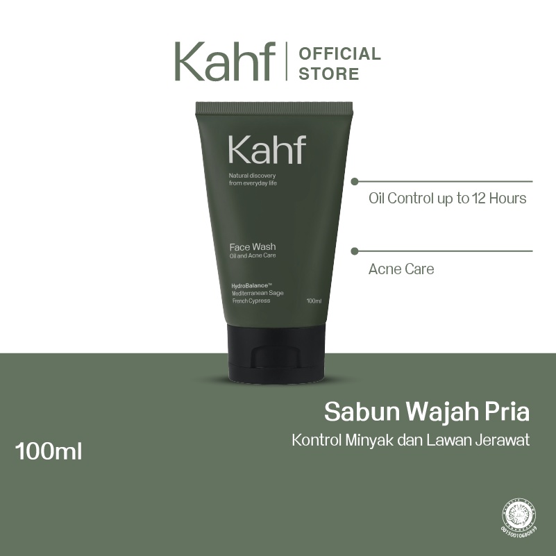 Kahf Face Wash 100ml - Oil and Acne Care Kahf Face Wash 100ml - Oil and Acne Care