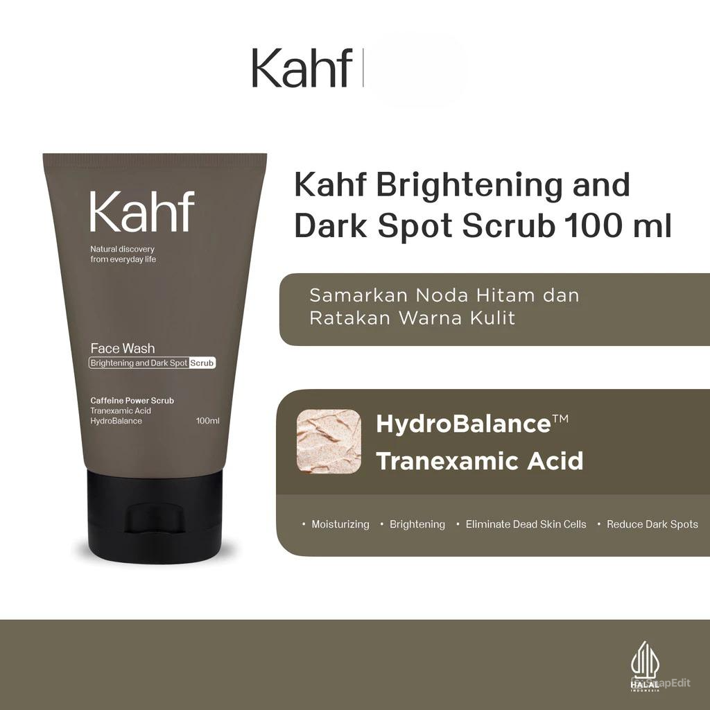 Kahf Face Wash 100ml - Brightening and Dark Spot Scrub