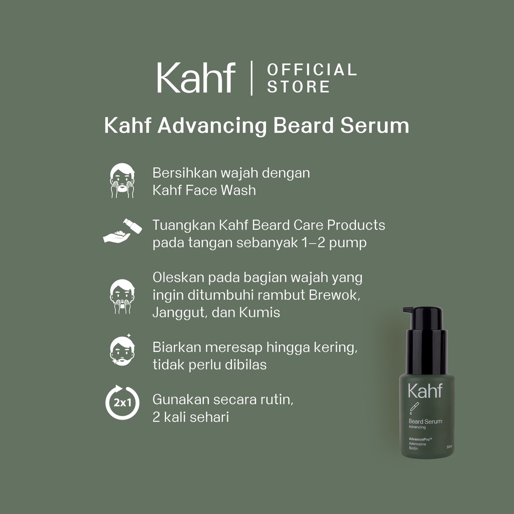 Kahf Beard & Hair Serum 30ml -  Advancing