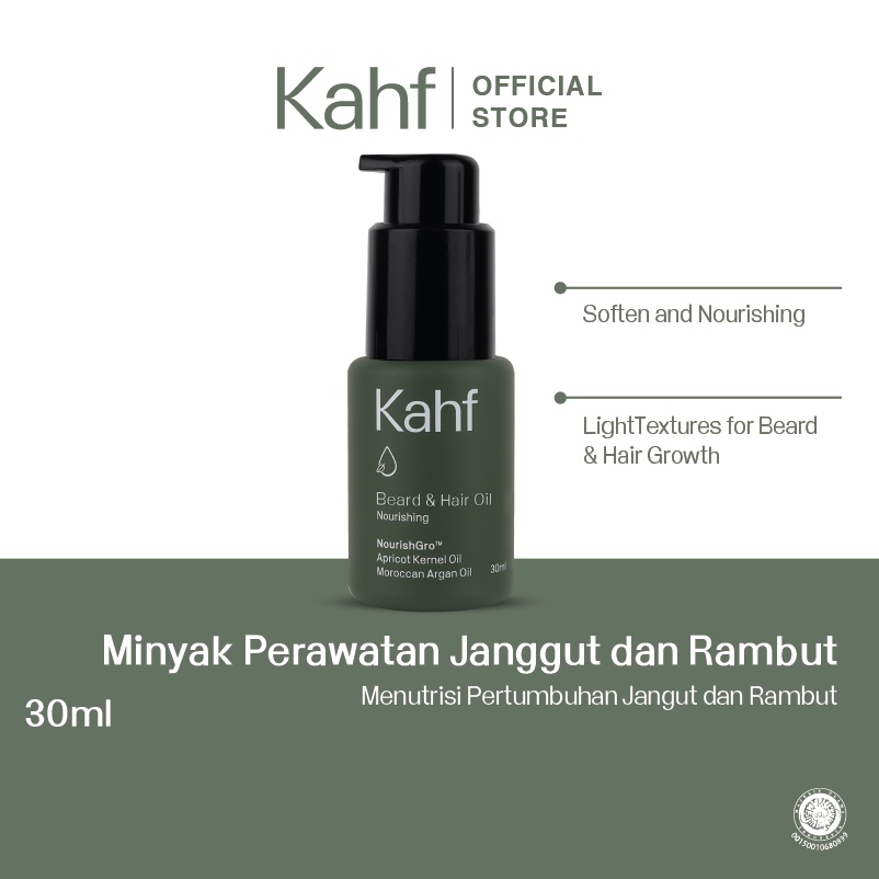 Kahf Beard & Hair Oil 30ml - Nourishing