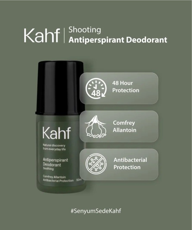 Kahf Antiperspirant Deodorant 50ml - Soothing Kahf Antiperspirant Deodorant 50ml - Soothing