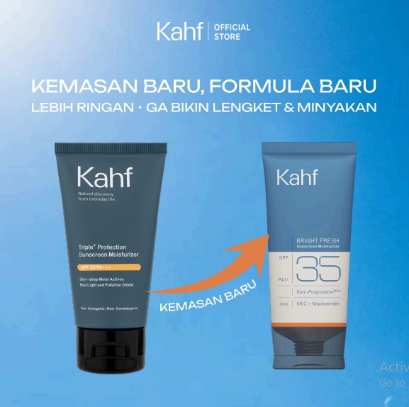 Kahf Triple Protection Sunscreen Moisturizer 30ml