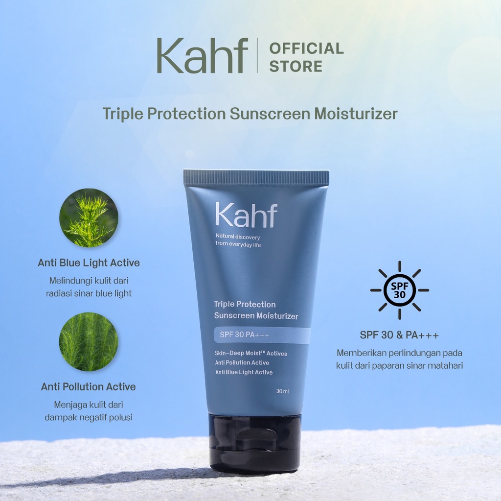 Kahf Triple Protection Sunscreen Moisturizer 30ml