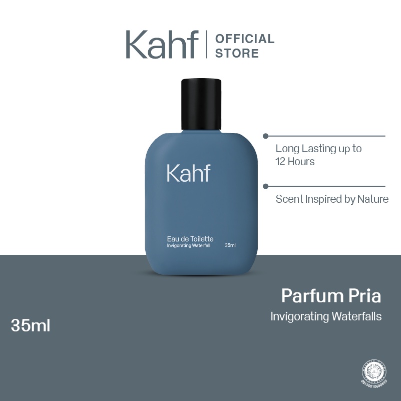Kahf Eau de Toilette 35ml - Invigorating Waterfall