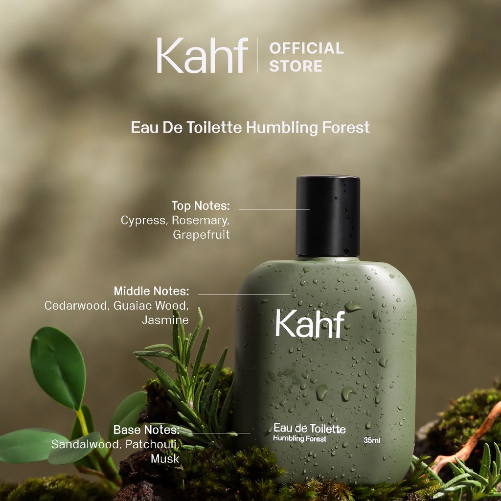 Kahf Eau de Toilette 35ml - Humbling Forest