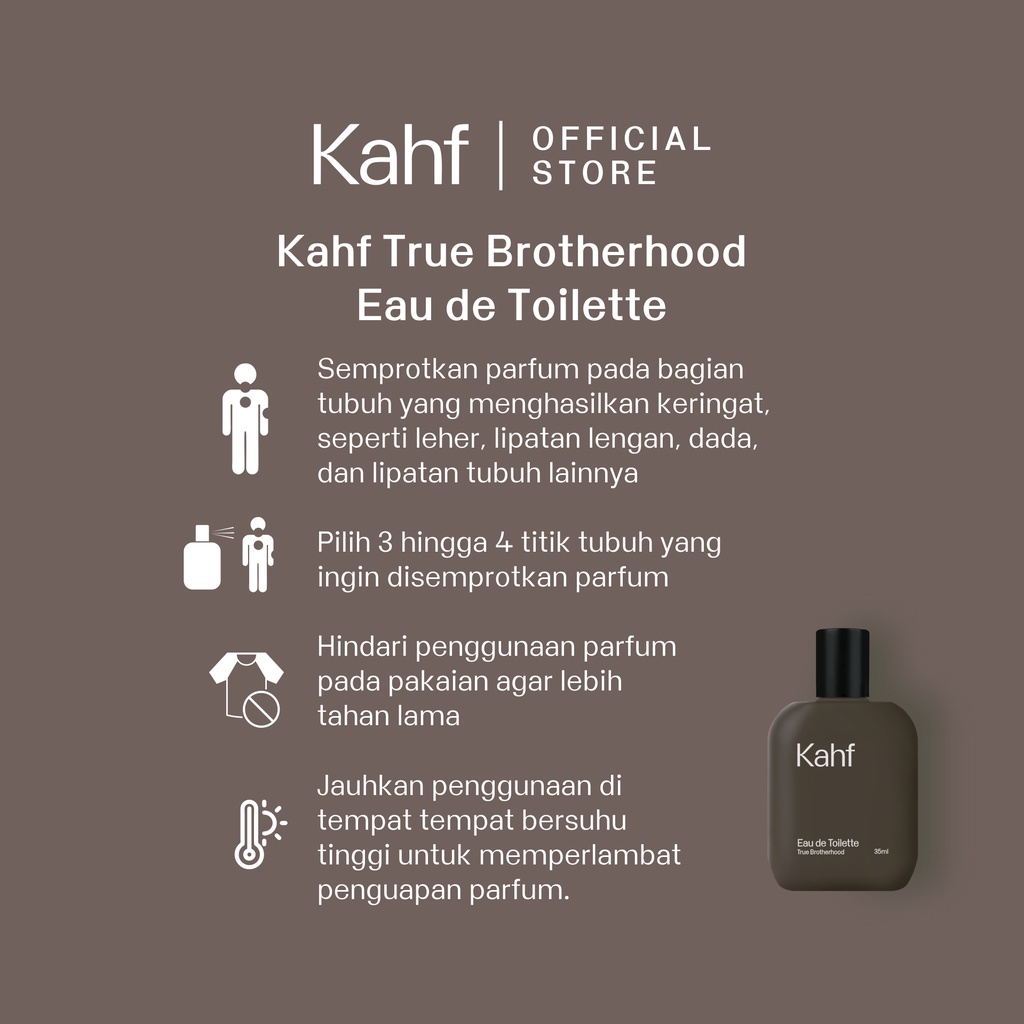 Kahf Eau de Toilette 35ml - True Brotherhood