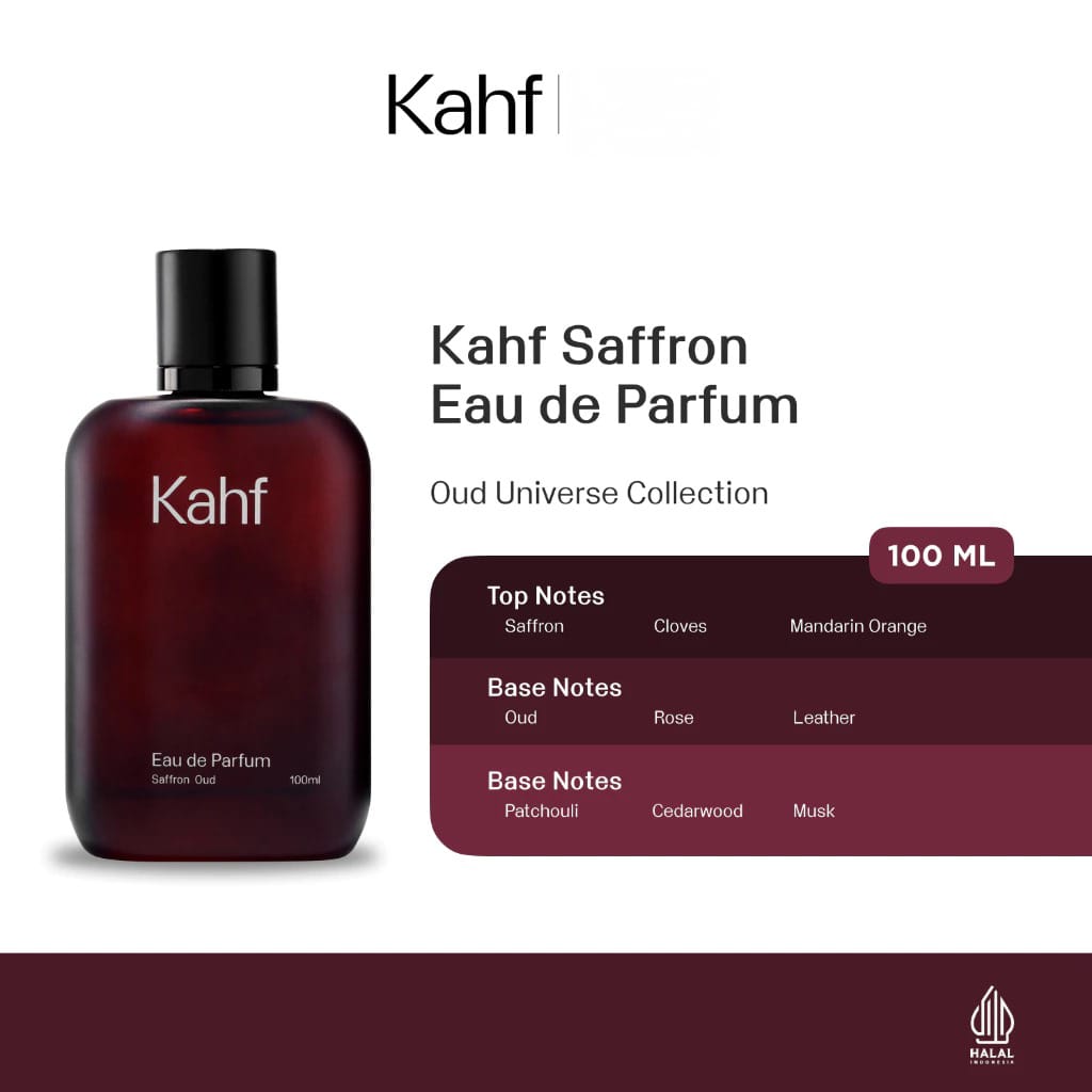 Kahf Eau de Parfum 100ml - Saffron Oud