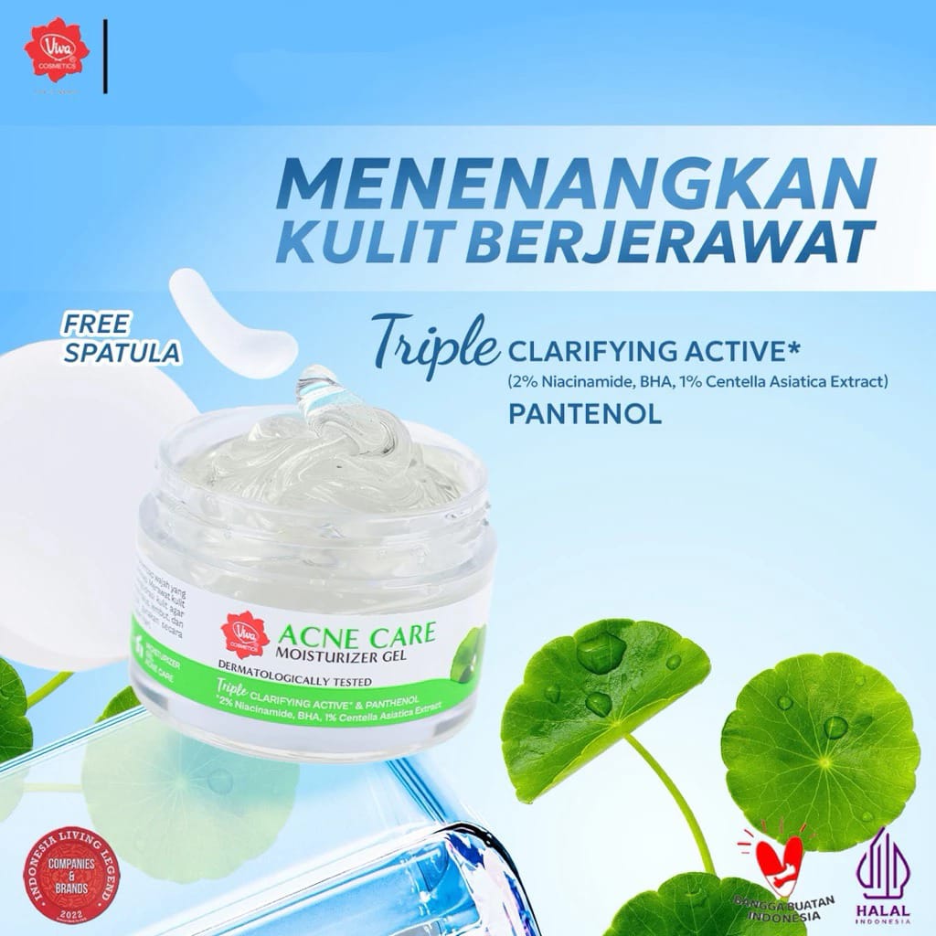 Viva Moisturizer Gel 50gr - Acne Care