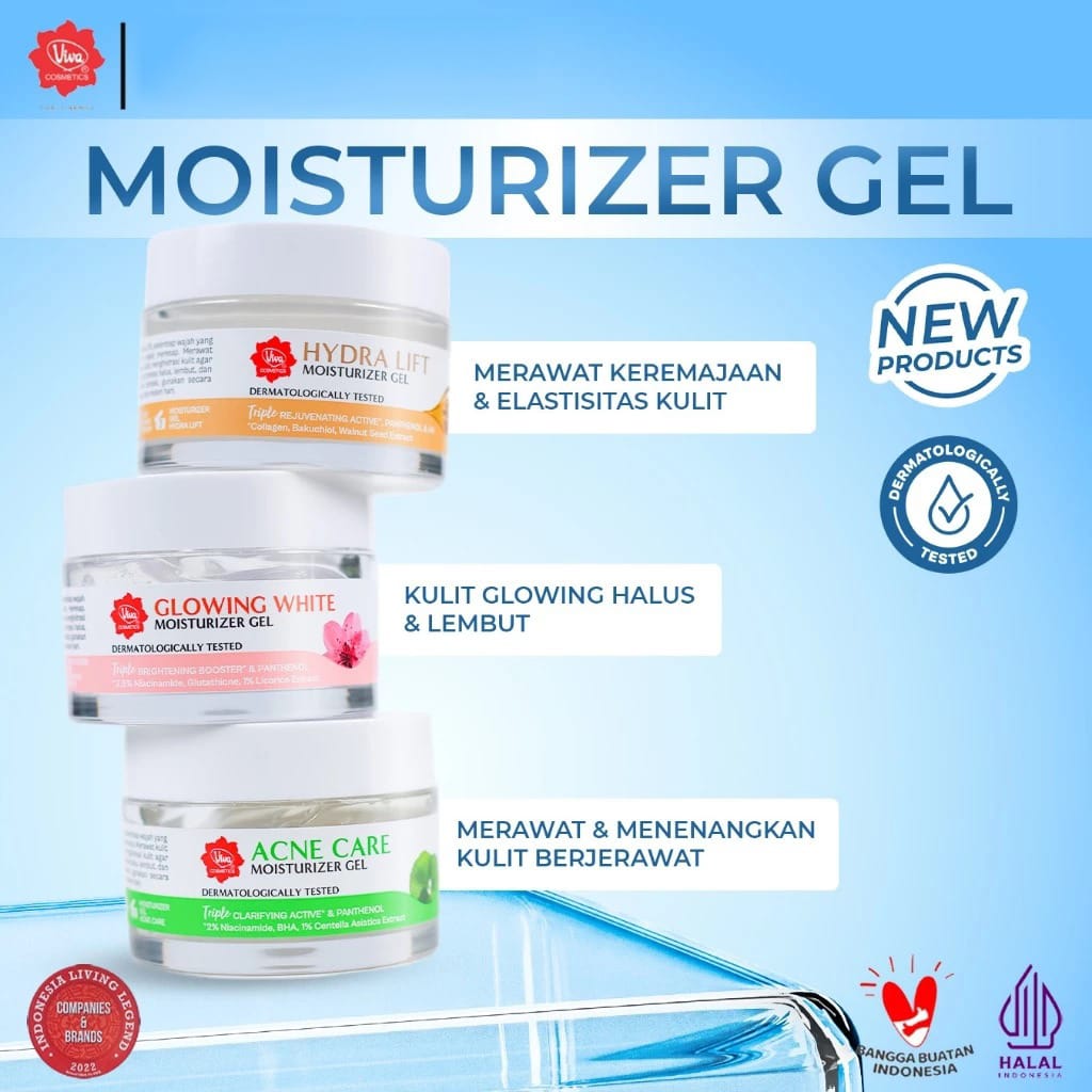 Viva Moisturizer Gel 50gr - Acne Care