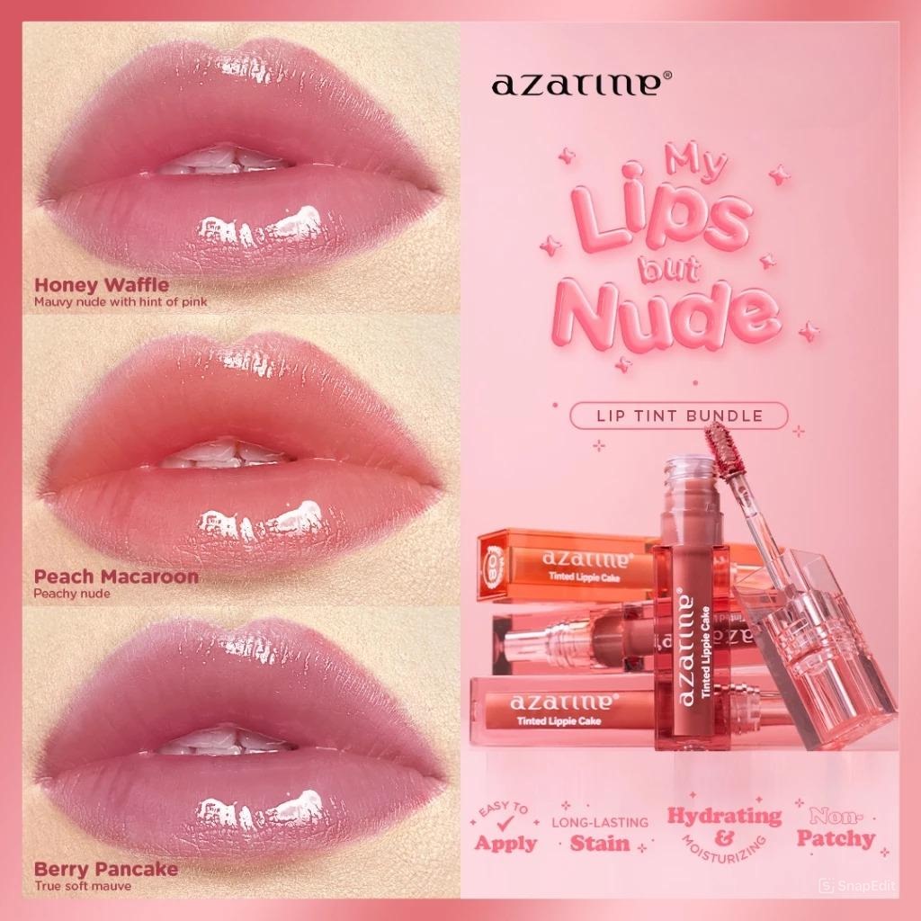 Azarine Tinted Lippie Cake 2.9ml - 06 Cherry Cupcake (WINE)
