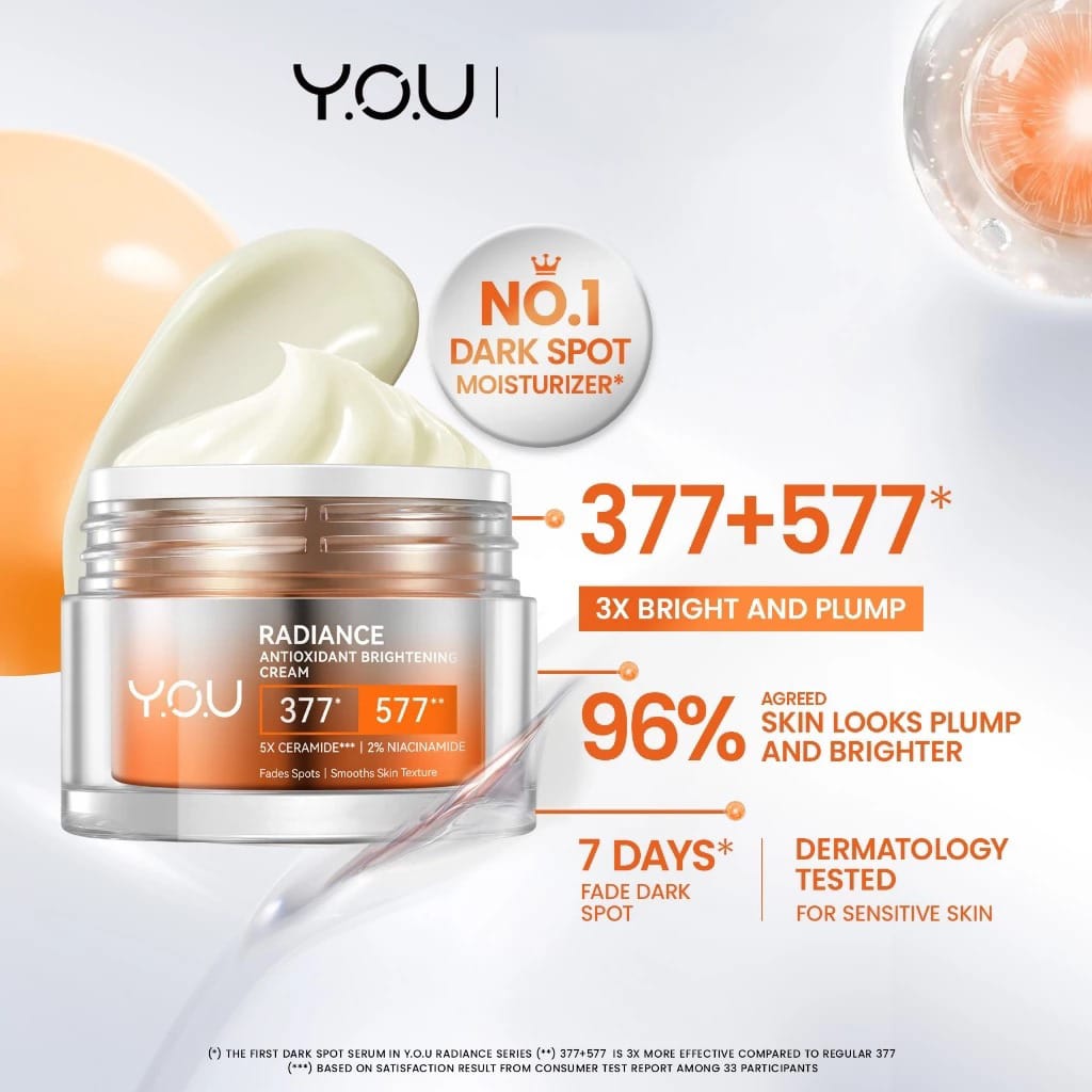 YOU Radiance Antioxidant Brightening Cream 30gr