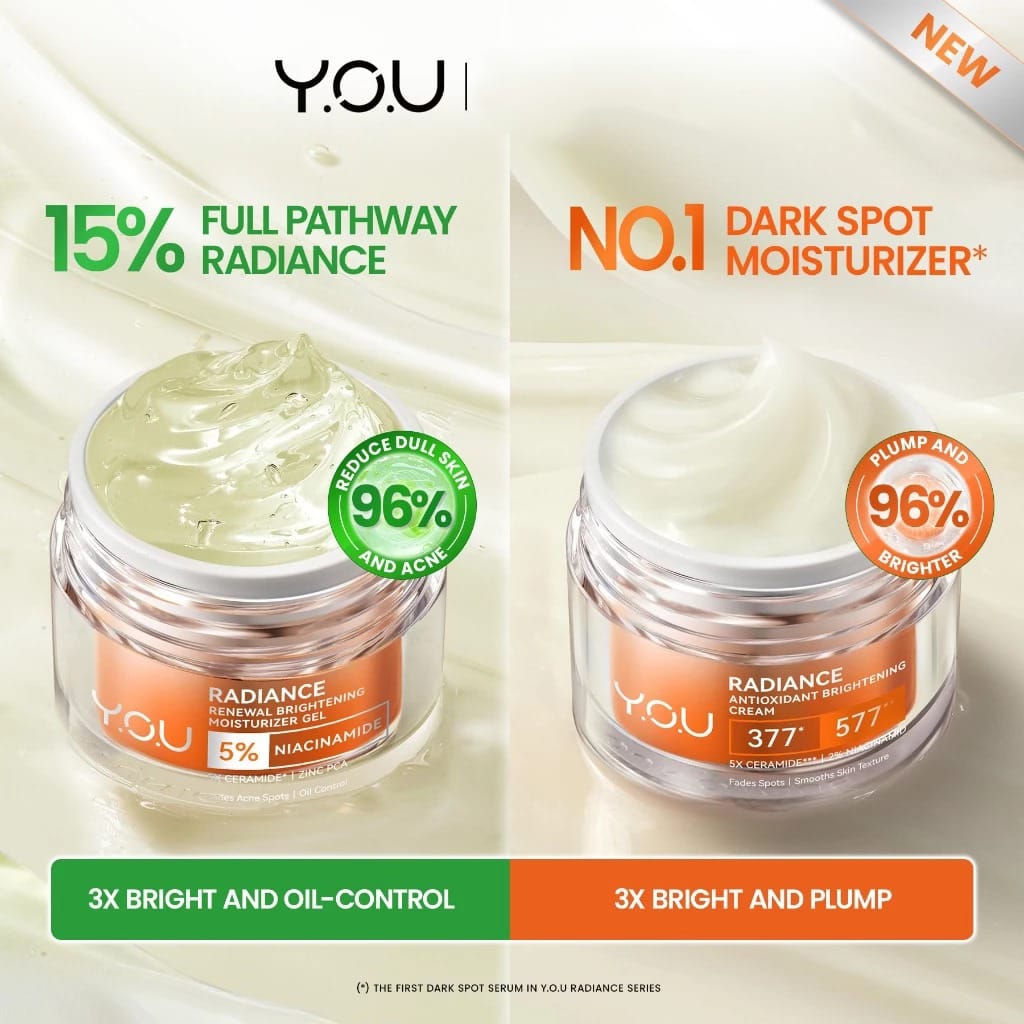 YOU Radiance Antioxidant Brightening Cream 30gr