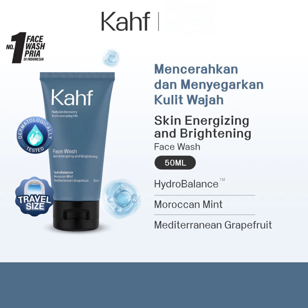Kahf Face Wash 50ml - Skin Energizing and Brightening