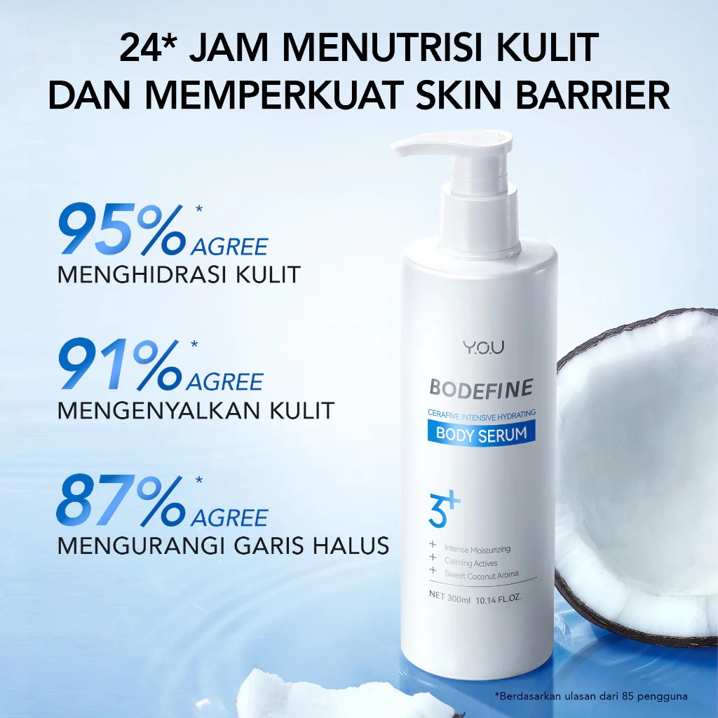 YOU Bodefine Cerafive Intensive Hydrating Body Serum 300ml