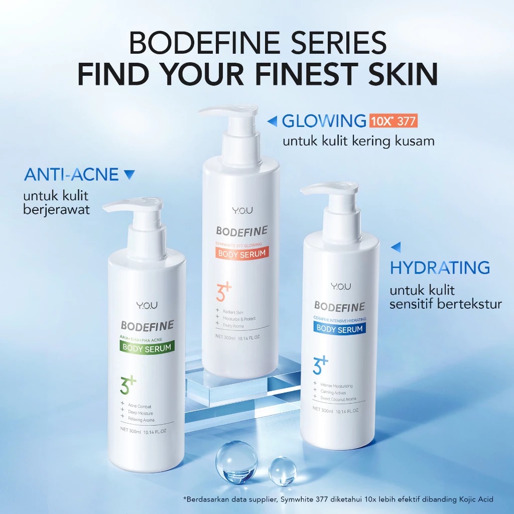 YOU Bodefine SymWhite377 Glowing Body Serum 300ml