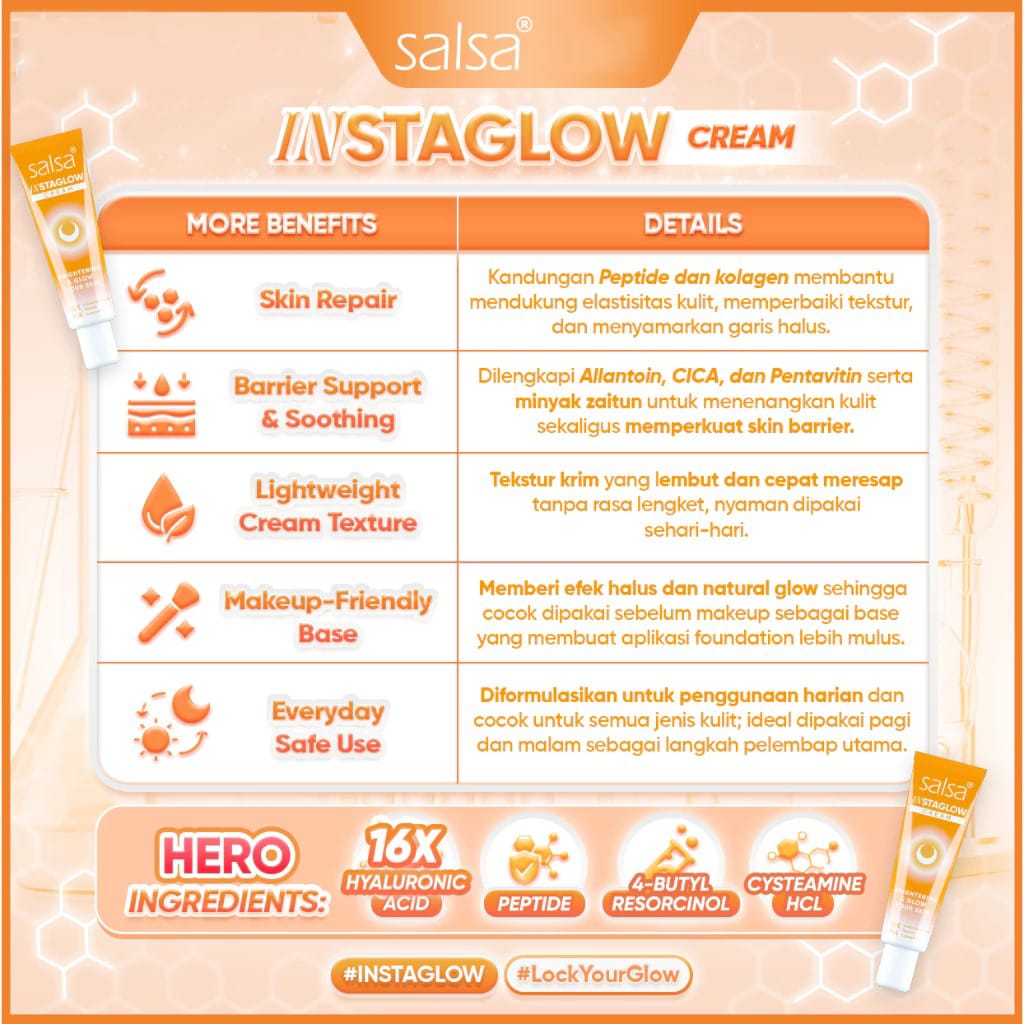 Salsa Instaglow Cream 30gr