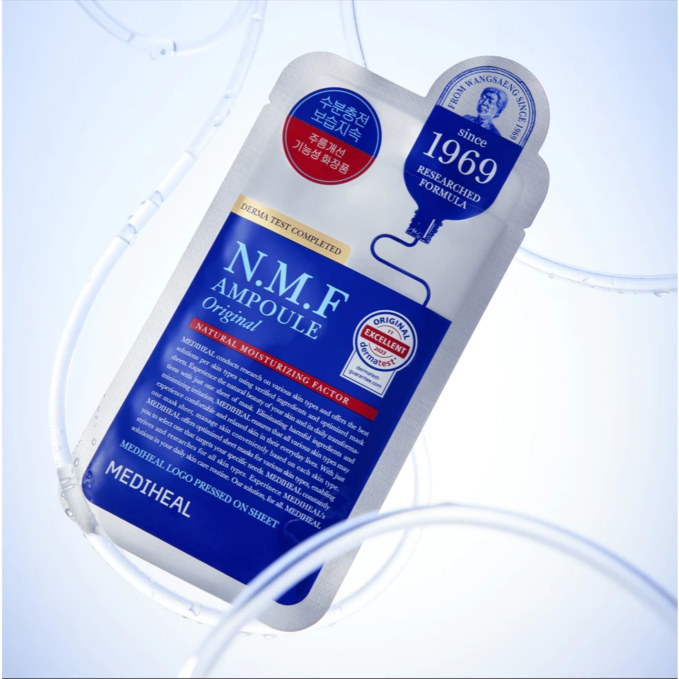 Mediheal Ampoule Sheet Mask - N.M.F. Moisturizing (Biru)