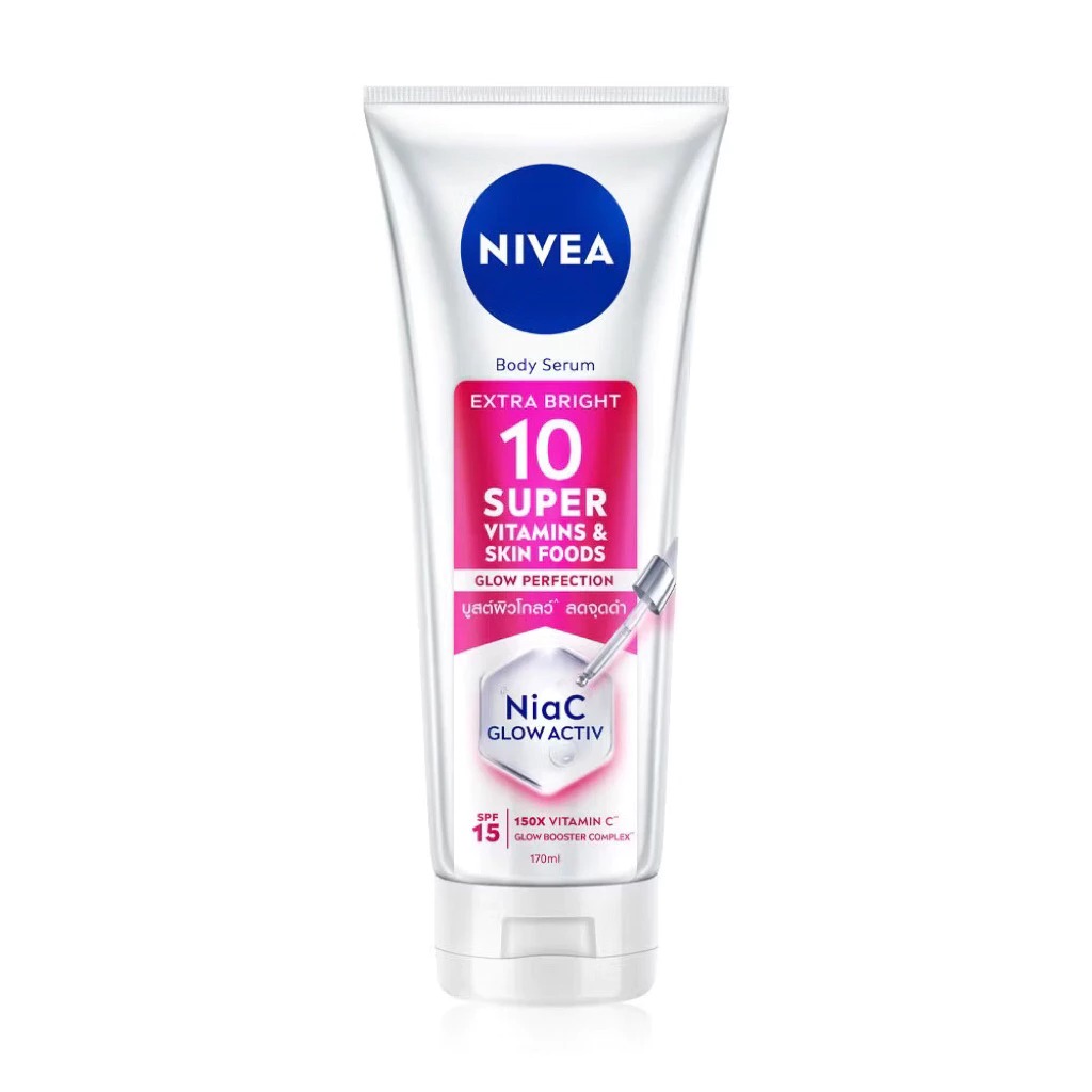 Nivea Extra Bright 10 Super Vitamins & Skin Foods Glow Perfection 170ml